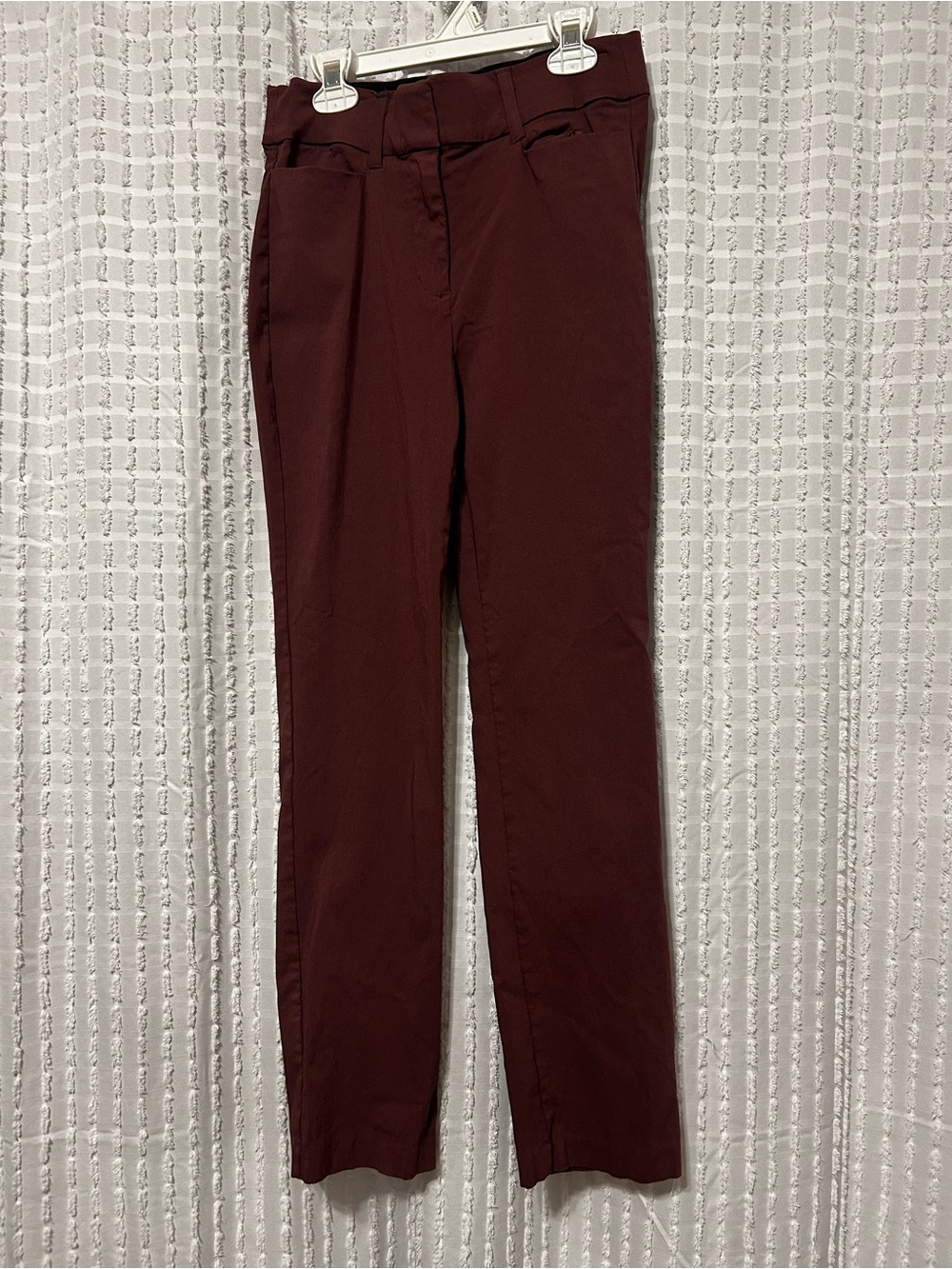 Maurices Women's Slim Trousers - Brown/purple
